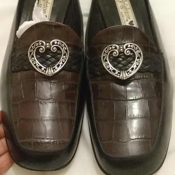 Brighton leather shoes, sz. 9 1/2. - Picture 7 of 12